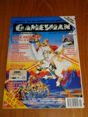 GAMESMAN #6 FANTASY GAMES US UK MAGAZINE