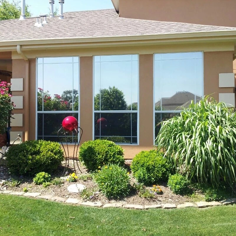 Lámina de tinte de privacidad reflectante UV calor ventana espejo unidireccional para oficina en casa Foto 3 de 4