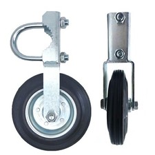 Gate Wheels for Metal Tube Gate Driveway Gate Fence Wheels for Gates 6" Farm ...