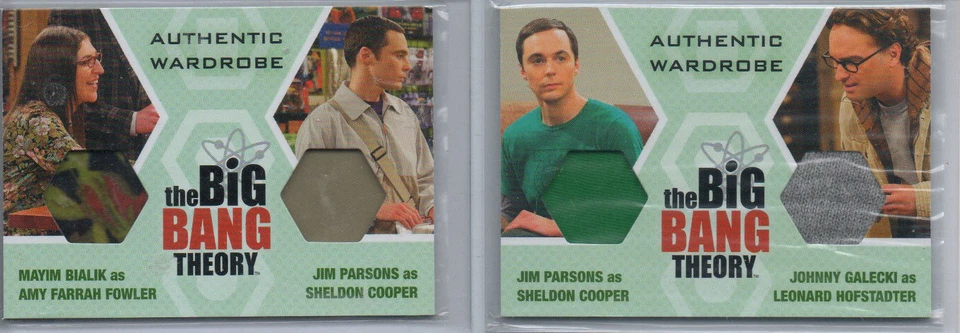 The Big Bang Theory Autograph & Wardrobe Card Selection NM Cryptozoic - Image 3 of 4