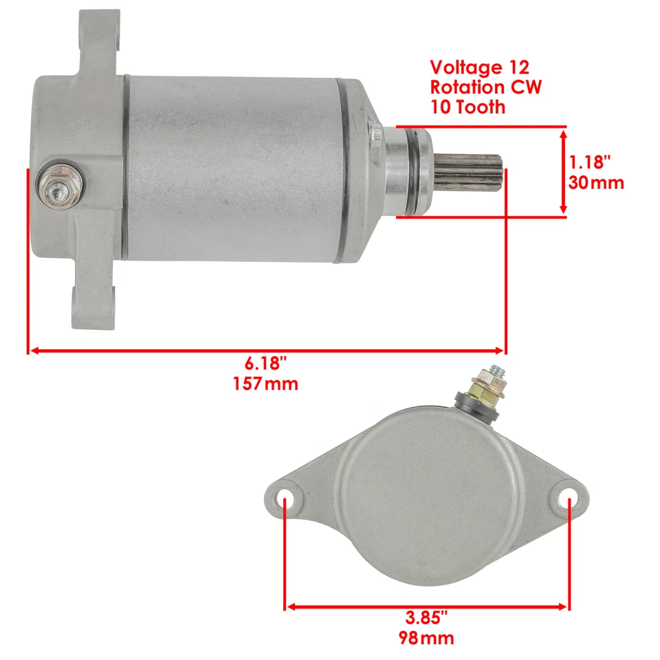 Стартер для Arctic Cat Alterra 400 450 500 2016 2017 2018 2019-2024 - Изображение 2 из 4