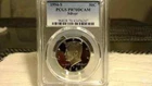 1994 S SILVER Kennedy Half Dollar JFK Proof PCGS PR70DCAM Deep Cameo Blue 50c