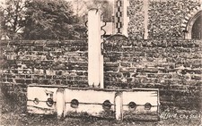 1905 UFFORD Village Stocks Woodbridge Suffolk G. Booth Postcard