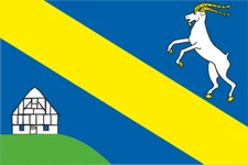 Sticker Obenheim (France) flag flag 12 x 8 cm car decal sticker