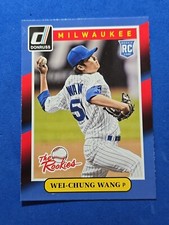 2014 Wei-Chung Wang ROOKIE RC Panini Donruss The Rookies Insert #29