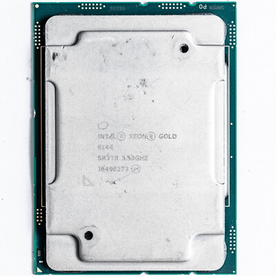 Intel Xeon Gold 6144 SR3TR LGA3647 3.5GHz Eight Core Processor Skylake 150W