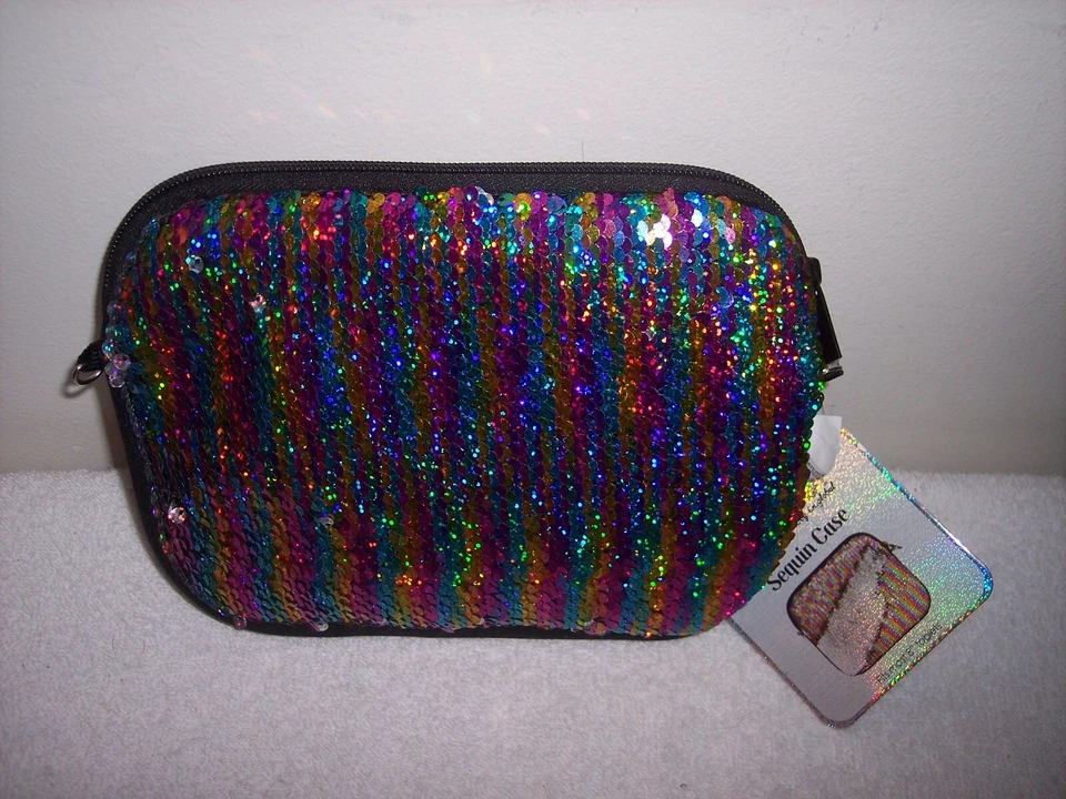 NWT-Pop Shop  Sequin Tablet Case For Most "8" Tablets NO Strap NEW - Image 2 of 4