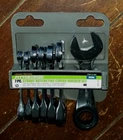 7pc Stubby Ratcheting Combo Wrench Set ☆Metric☆ 8/10/12/13/14/15/18mm