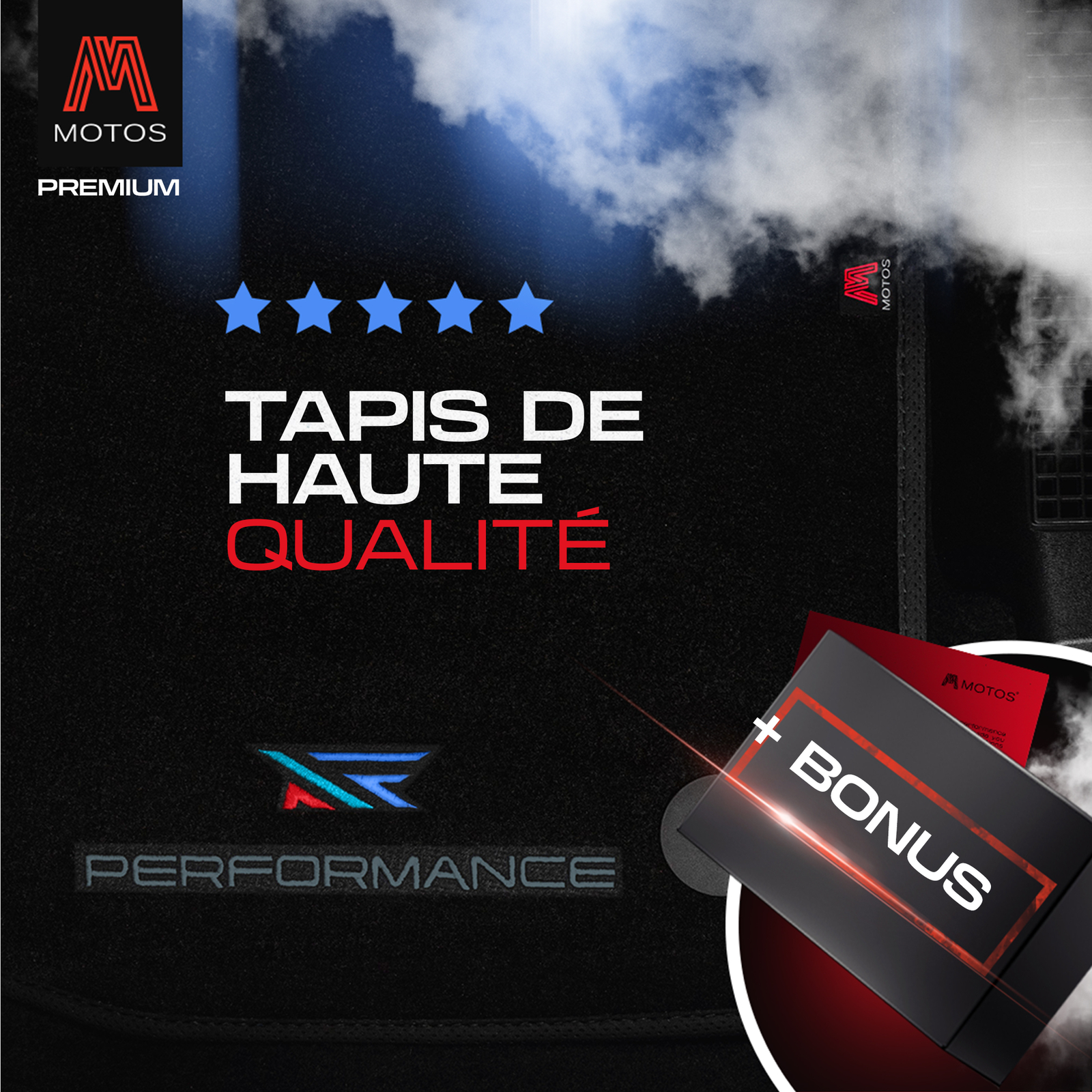 Tapis de sol velours Performance pour Ford Mondeo 3 de 2000 à 2007 - 2