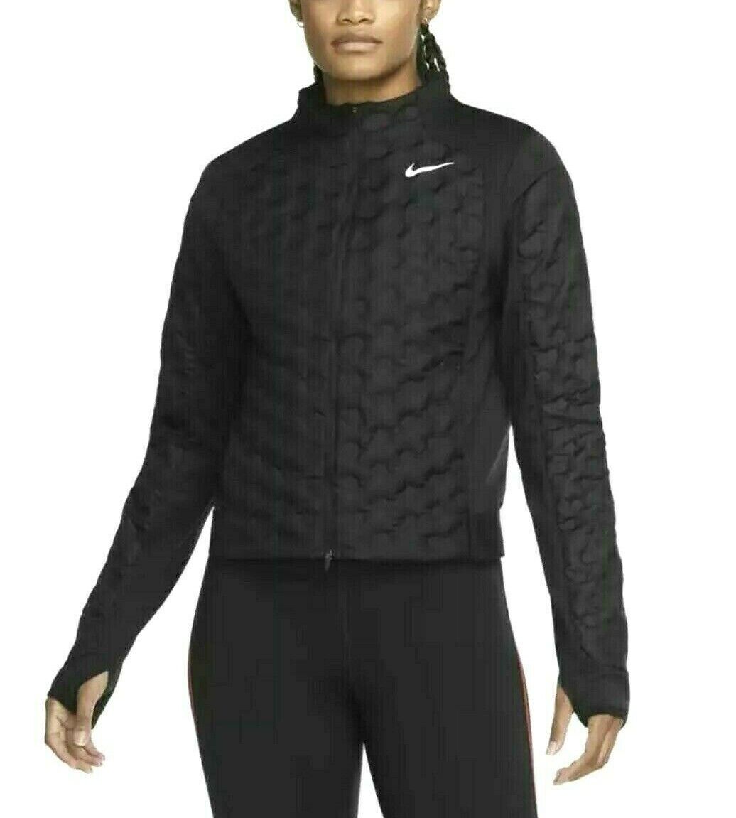 Womens Nike Aeroloft Running Jacket Black Size Medium Lightweight Warmth for online | eBay