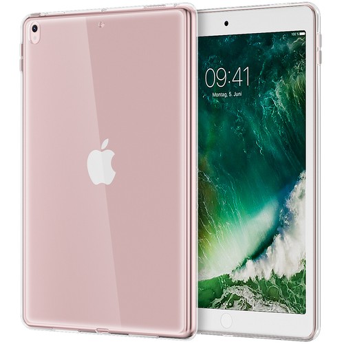 For iPad Pro 10.5"/12.9" 2017/iPad(5th Gen) Clear Ultral Slim Fit Silicone Case - Picture 14 of 24