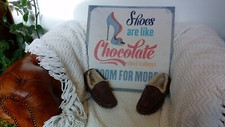 UGG Ascot Brown Suede Moccasin Slippers Men's Size 8 US 41.5 EU