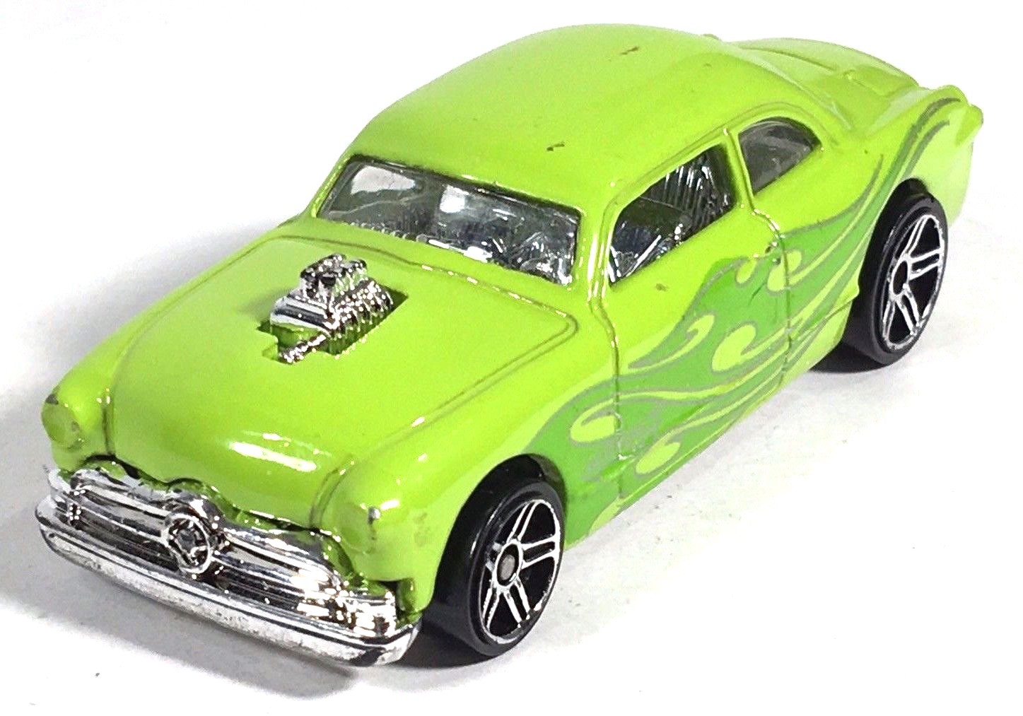 Hot Wheels 2005 Shoe Box Lime Green w/ Tribal Flames HW Mainline Series Malaysia