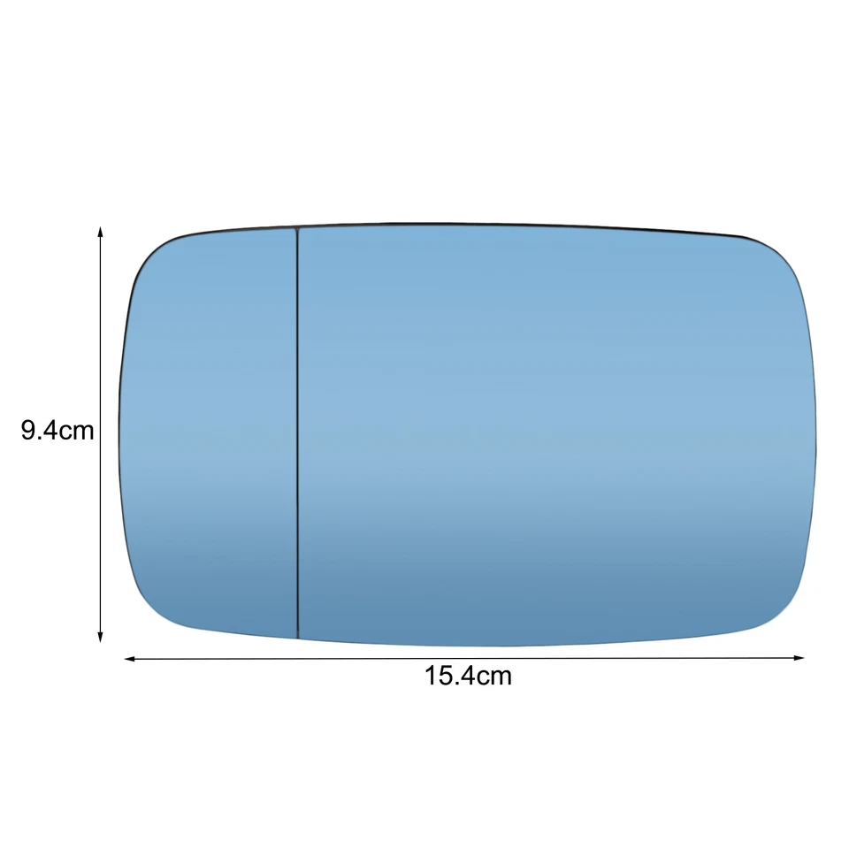 Reemplace el cristal del espejo retrovisor para BMW E39 E46 330i 325i 525i 328i DRIVER vista lateral izquierda Foto 3 de 4