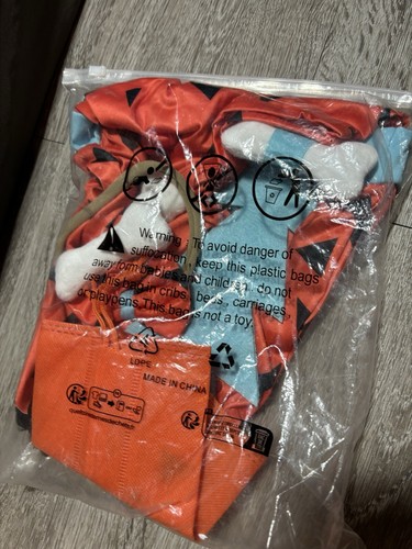 New Toddler Pebbles Halloween Costume Flintstones Tutu Dress Headband 2T Baby - Picture 6 of 6