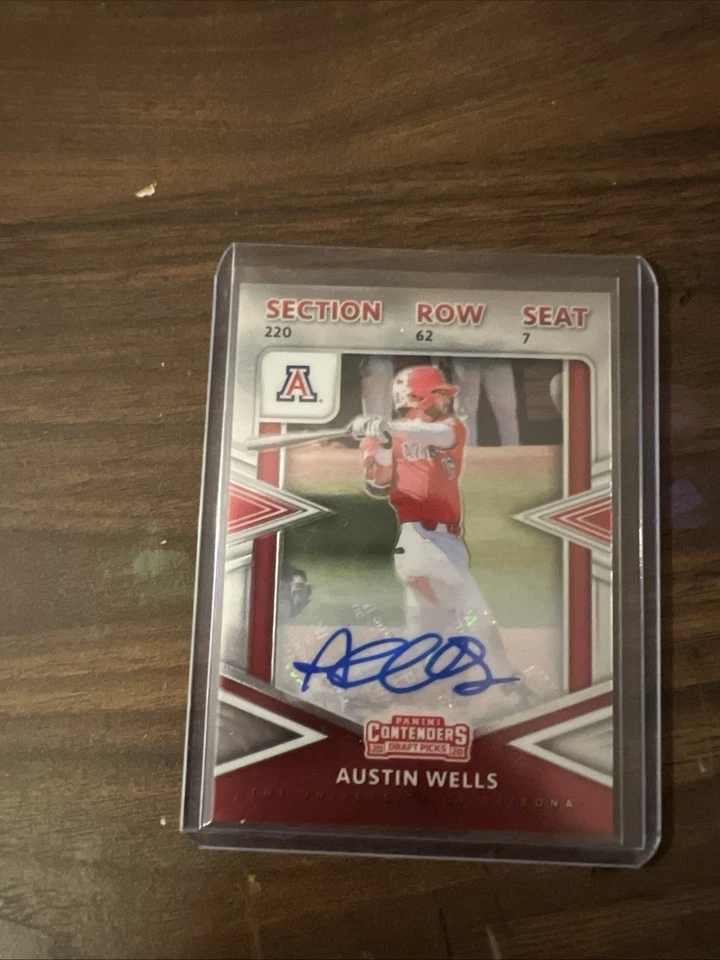 New York Yankees Austin Wells Autograph Lot - Image 2 of 4