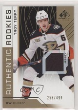 2018 Upper Deck SP Game Used Authentic Rookies Gold Jersey /499 Troy Terry 0gx2
