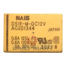 10PCS/New in Box NAIS DS1E-M-DC12V Relay