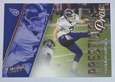 2021 Panini Prestige Titans Stephen Gostkowski Prestigious Pros Insert Card
