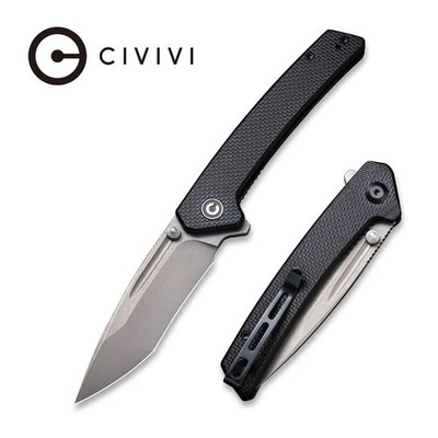 Civivi Keen Nadder C2021A Black Coarse G10 Handle Pocket Knife