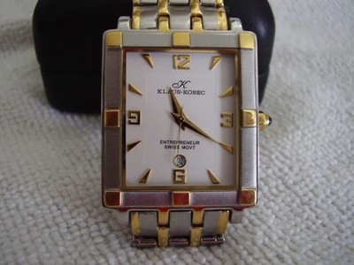 MENS KLAUS KOBEC ENTREPRENEUR WATCH MODEL KKG1938