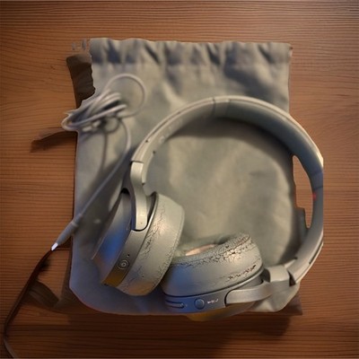 Sony WH-H800 Wireless Bluetooth Headband Headphones Sage Ear-Pad - Work Great!