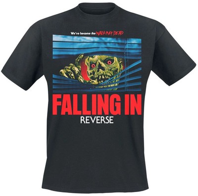 Falling In Reverse T-Shirt Herren Walking Dead schwarz