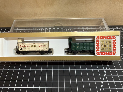 ARNOLD-N 70004 Freight Car Set - Württemberg - 1:160/N | Zustand: Used