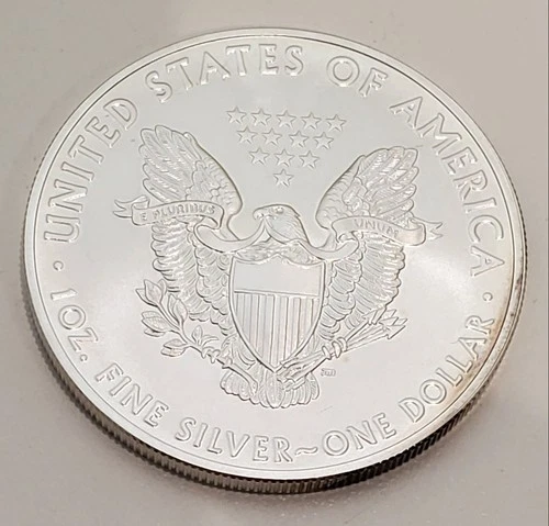 2021 Type 1 American Silver Eagle Uncirculated Bullion $1 Coin #4