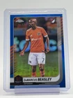 2025 Topps Chrome MLS Soccer Blue Refractor DaMarcus Beasley #122