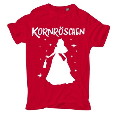 T-Shirt Kornröschen Party Tour JGA Spaß Alkohol originelles Geschenk S bis 10XL
