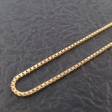 585 Gold Kette 60cm Venezianer NEU 14 Karat Gelbgold Halskette für Damen Herren