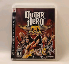 Guitar Hero: Aerosmith (Sony PlayStation 3, 2008) Complete NM r1s7 0765