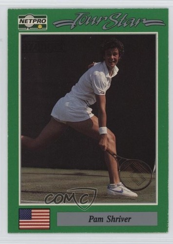 Pam Shriver #75 1991 NetPro Tour Stars card