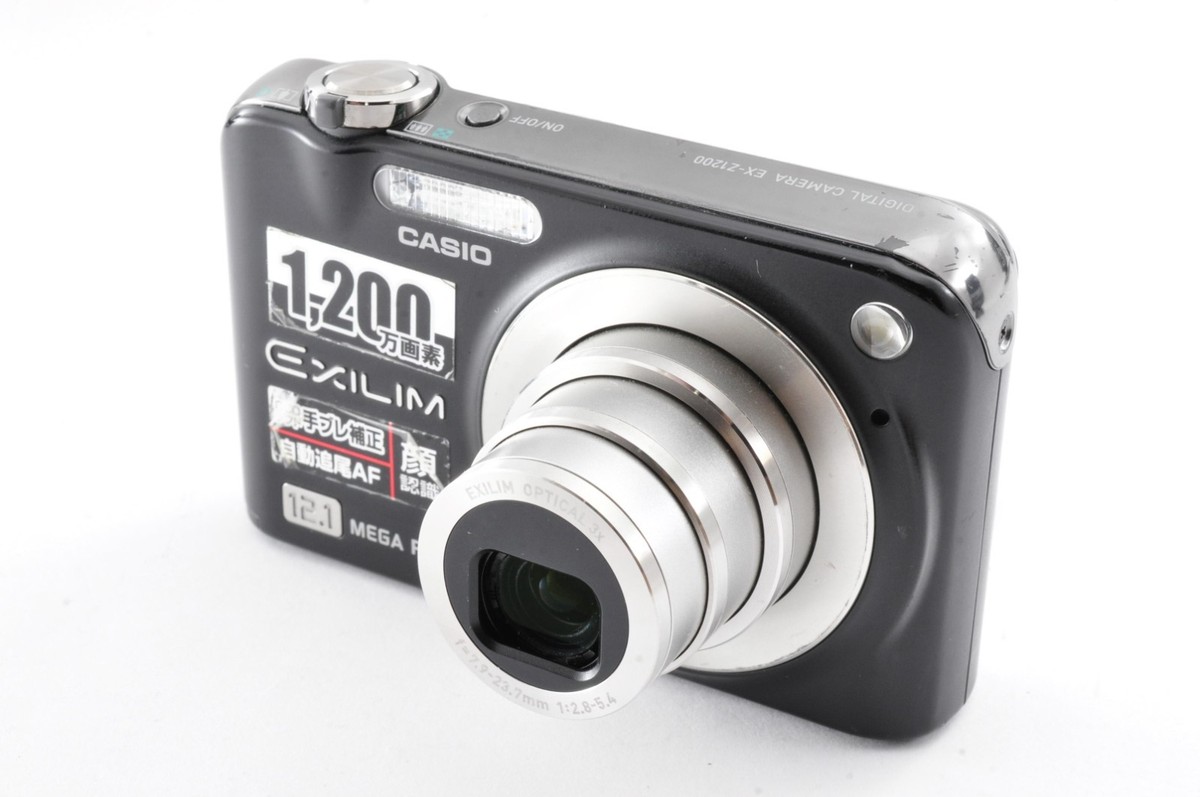 Casio EXILIM EX-Z1200 12.1MP Black Digital Camera [EXC++++