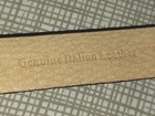 Women's Ellen Tracy Genuine Italian Leather 1" Belt One Size Brown Textured — photo 3