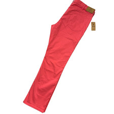 Polo Ralph Lauren Mens Varick Slim Straight Stretch Pants Red 30x30 NWT 115 New