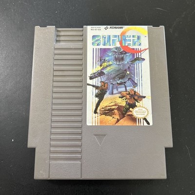 Super C (1985 Konami Nintendo NES)   Authentic NES Cartridge   Tested & Working