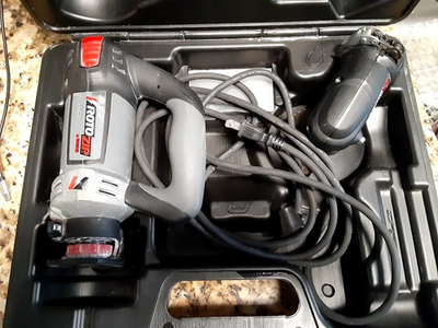#ad Roto Zip RZ10 by Bosch in case has instructions and attachments $44.99