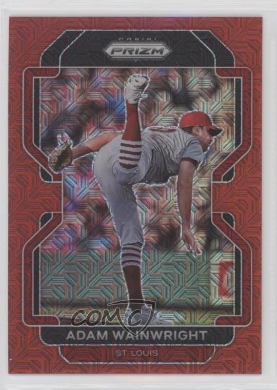 2022 Panini Prizm Red Mojo Prizm 84/149 Adam Wainwright #26 10ua