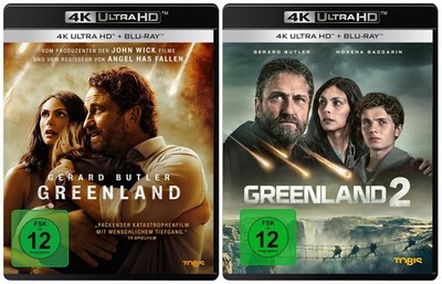 Vorbestellung: Greenland 1+2 im Set - 4K Ultra HD # UHD+BLU-RAY-SET-NEU