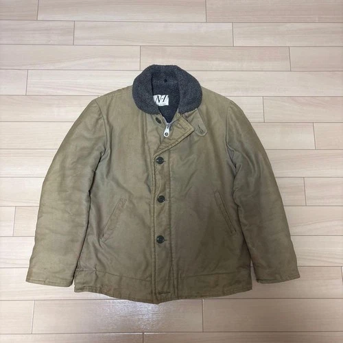 Buzz Rickson's N-1 Deck Jacket Military Men's Size L Vintage from Japan - product listing photo