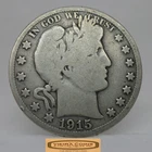 1915-D Barber Silver Half Dollar - #C55301NQ