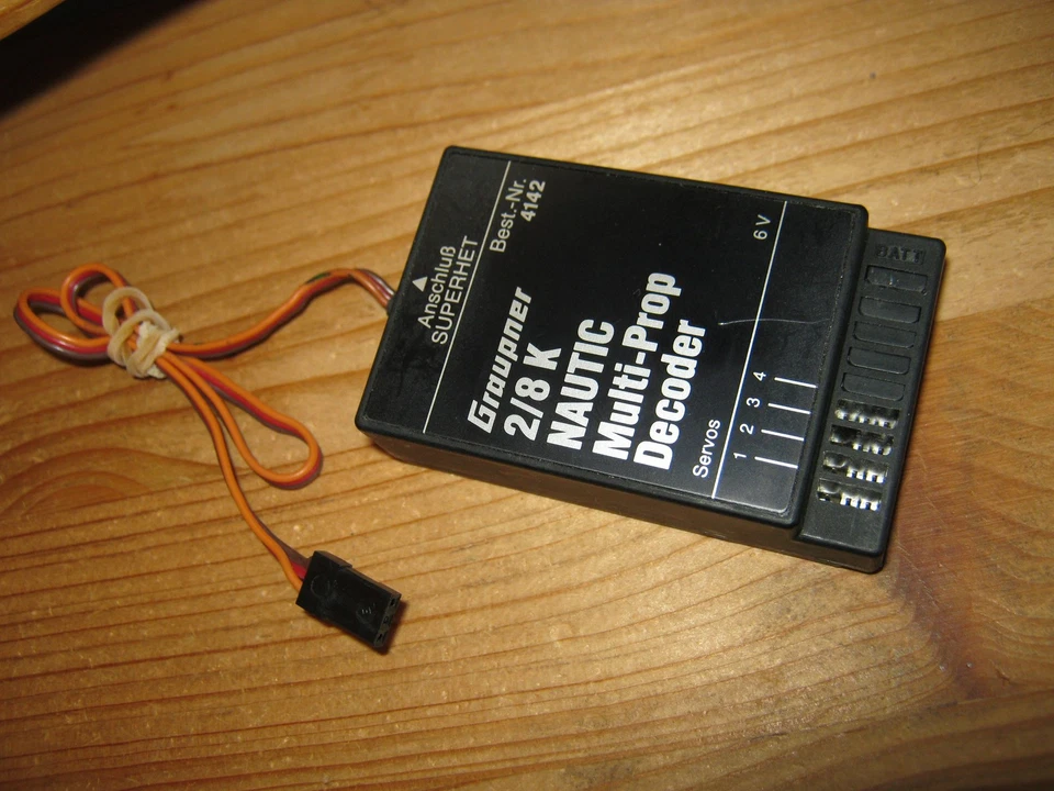 Ausbauset Graupner 2/8 K Nautic Multi- Prop Modul 4141 + Decoder 4142 - Bild 4 von 4
