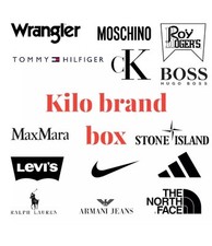 Box Lotto Stock 3kg Abbigliamento Usato Firmata Uomo/Donna/Bambini