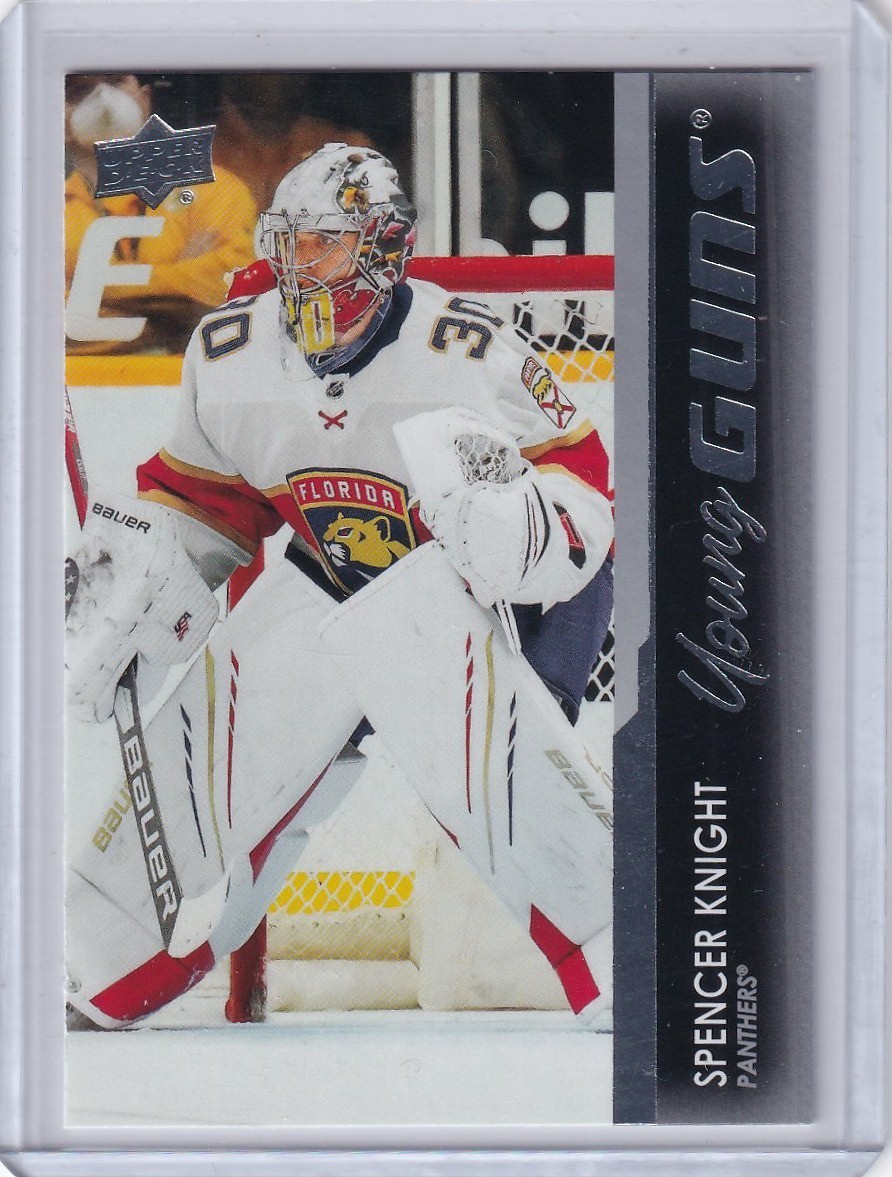 2021-22 Upper Deck Series 1 Young Guns Spencer Knight #223 Rookie RC