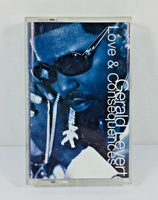 GERALD LEVERT - LOVE & CONSEQUENCES (1998) R&B CASSETTE TAPE EASTWEST RECORDS+++