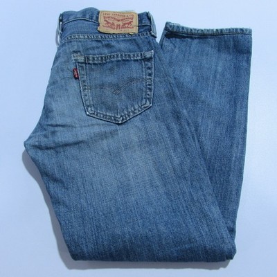 Levis 511 Distressed Mens Slim Fit straight leg Blue W30 / L28 REF (M18818)