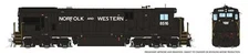 RAPIDO 42620 HO NORFOLK & WESTERN GE C36-7 CLAYTOR SCHEME ESU LOK SND DCC # 8527