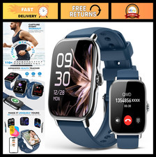 Waterproof Smart Watch for Fitness Tracking, Call Answering, Step Sleep Monito